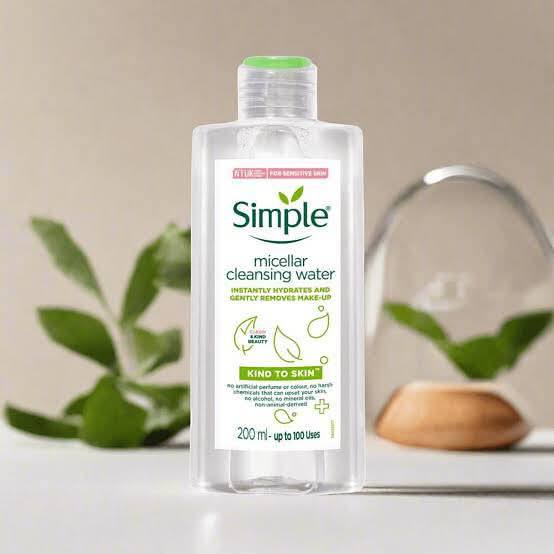 Simple Micellar Cleansing Water