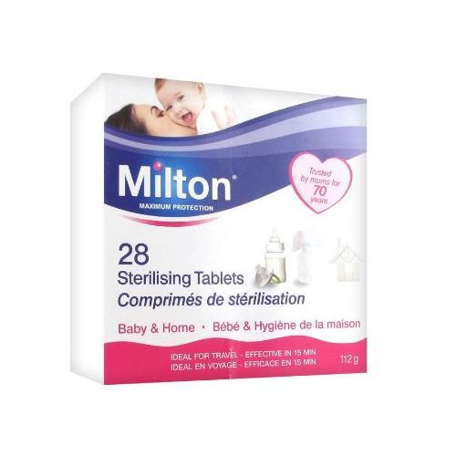 Milton Sterilizing Tablets – 28 Tabs