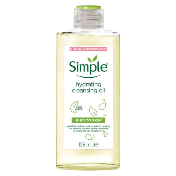 simple hydrating cleansing oil