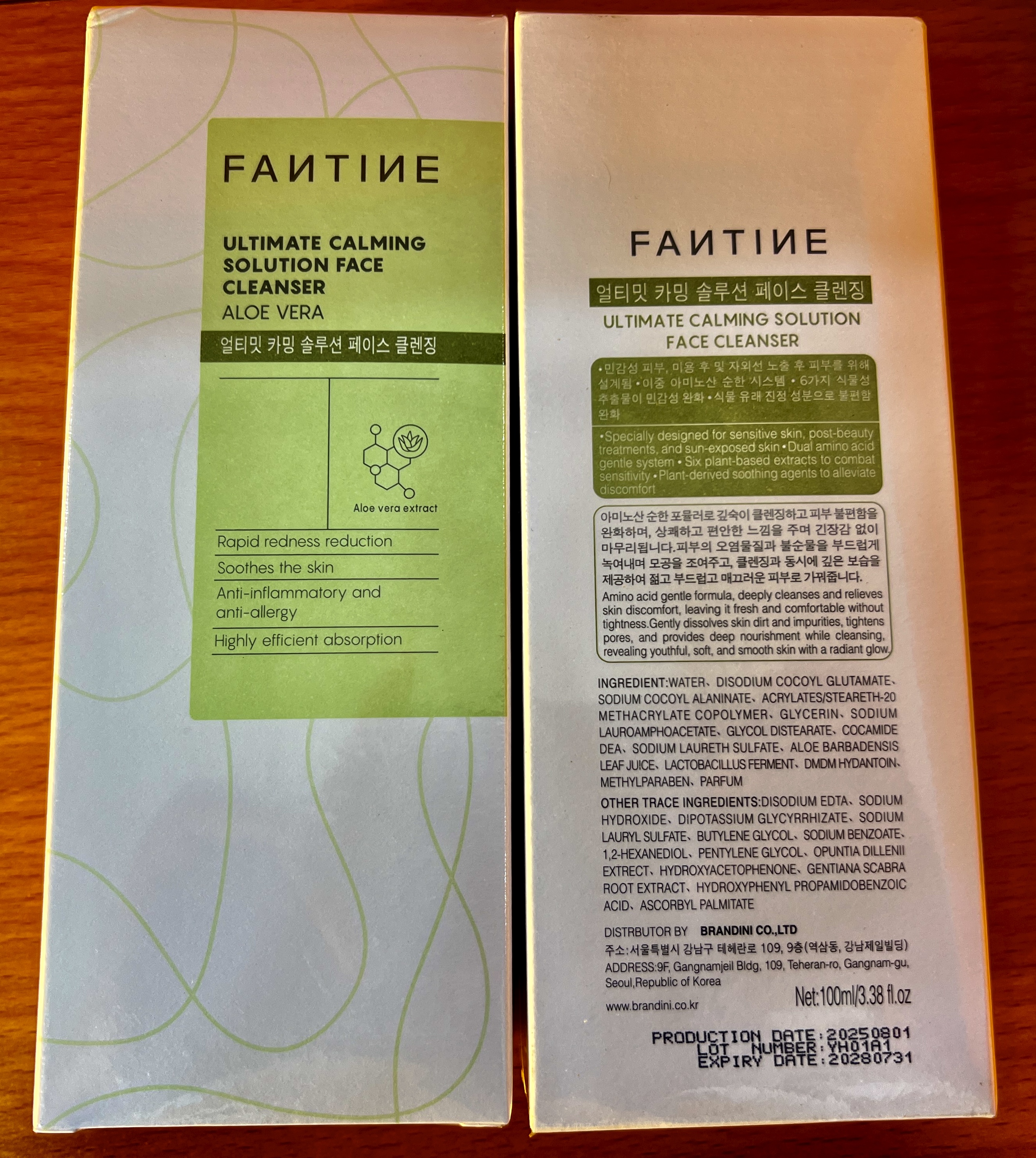 Fantine – Ultimate Calming Solution Face  Cleanser