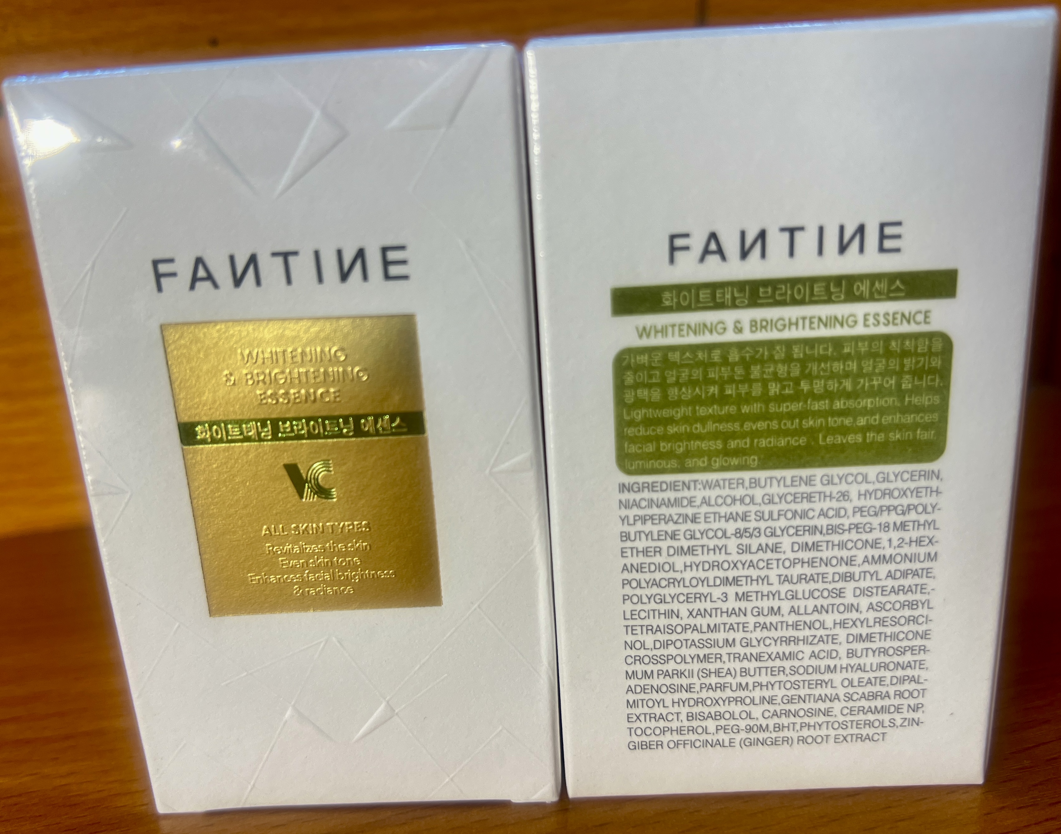 Fantine -Whitening and Brightening Essence