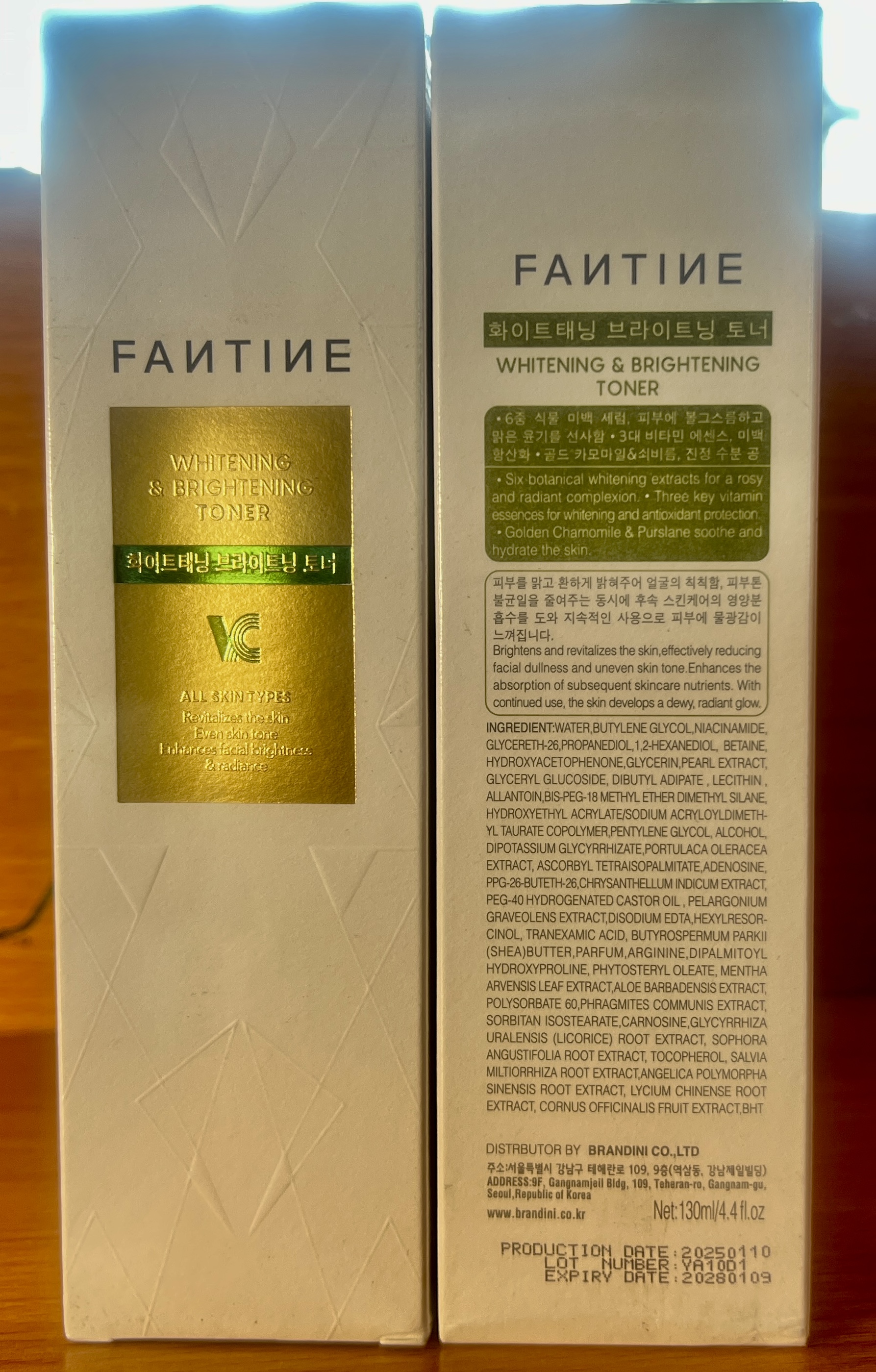 Fantine – Whitening and Brightening Toner