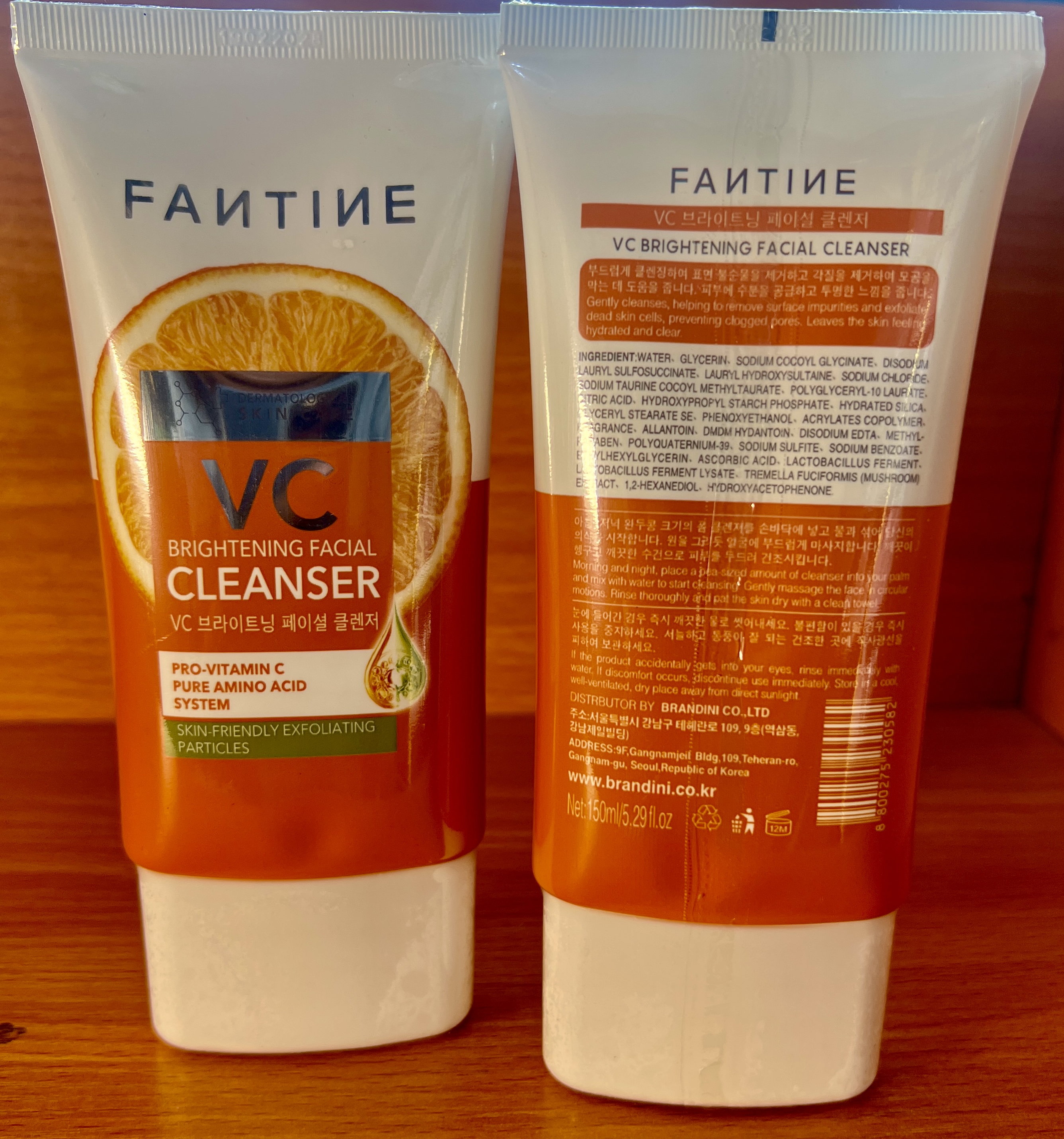 Fantine – VC Brightening Facial Cleanser